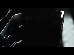 Robinet mélangeur de lavabo à poignée unique finition chromée pour salle de bain élégante T9162W