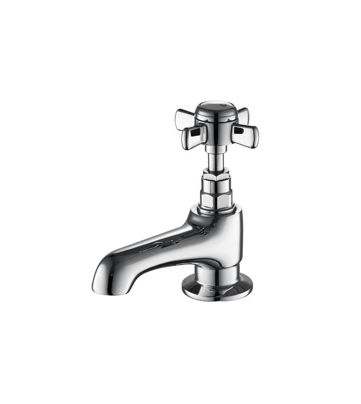 Contemporary Brass Chrome Single Handle Bathroom Mixer Faucet T8041